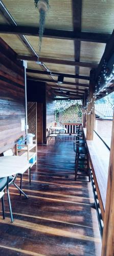 Εστιατόριο ή άλλο μέρος για φαγητό στο Lhonglao Homestay หลงเราโฮมสเตย์