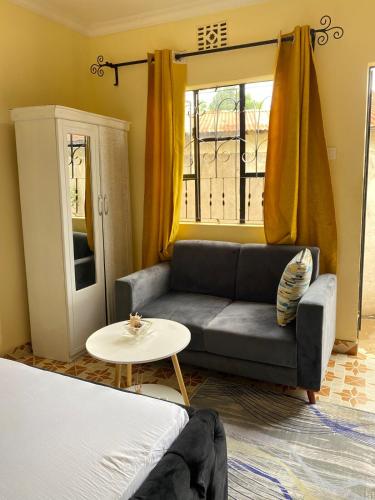 Zona d'estar a Comfort studio apartment