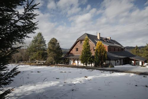 Penzion Farma U Mauritzů, Stožec 42, Stožec, 38444, Czech Republic v zimě
