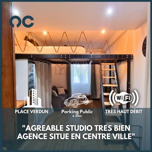 Le Verdun - Agréable studio en centre ville