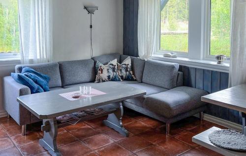 Χώρος καθιστικού στο Nice Apartment In Hemsedal With Sauna