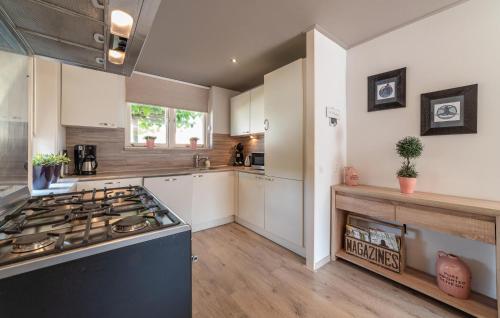 Η κουζίνα ή μικρή κουζίνα στο Beautiful Home In Wemeldinge With Sauna
