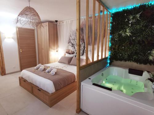 La Suite Balinaise - Balnéo - Wifi - Netflix - Proche centre ville