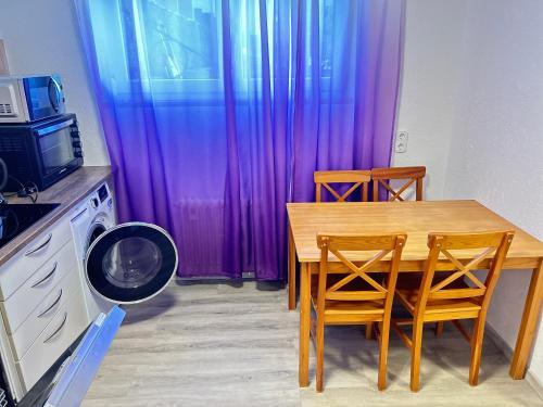 Kuchyň nebo kuchyňský kout v ubytování Wilhelm