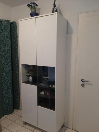 Dapur atau dapur kecil di Unterkunft mit Wohlfühleffekt und Flair