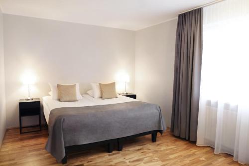 Fosshotel Rauðaráにあるベッド