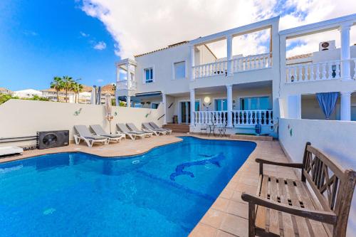 Swimmingpoolen hos eller tæt på Villa Hermosa Cristianos