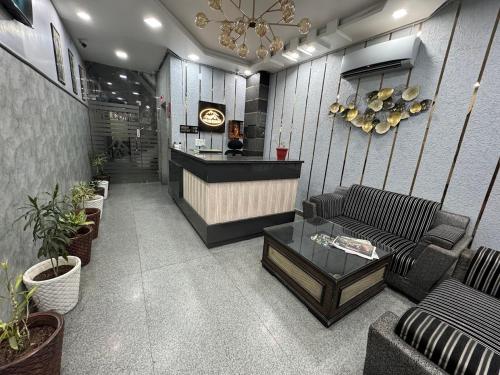 Posezení v ubytování Hotel Kailash Residency