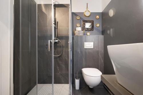 Un baño de Appartamento Al Bot