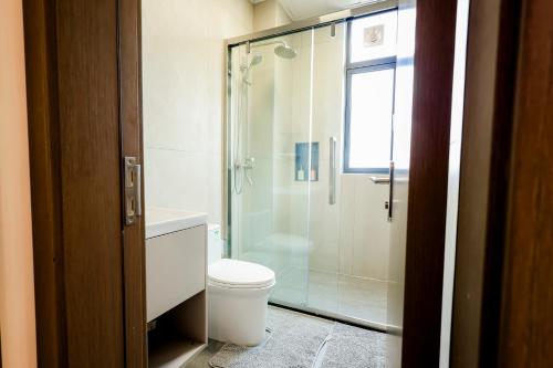 Koupelna v ubytování 3-Bedroom Appartment