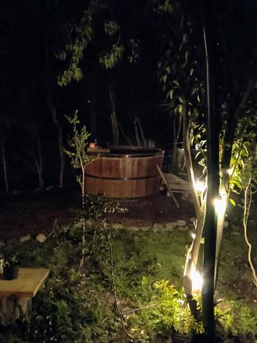 Сад в Cabaña 4 personas hualle sur cerca huilo huilo