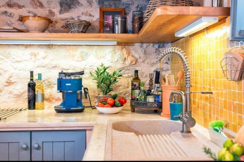 Kuchyň nebo kuchyňský kout v ubytování Kuca Del Mar