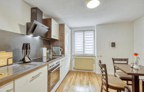 Η κουζίνα ή μικρή κουζίνα στο Lovely Apartment In Bischofsheim With Wifi