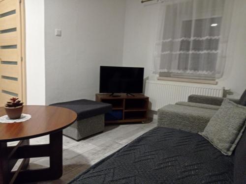 Μια τηλεόραση ή/και κέντρο ψυχαγωγίας στο Apartmán Eva