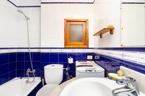 Et badeværelse på El mirador de Angeles