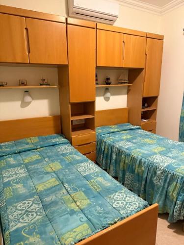 Seaside Apartment Marsalfornにあるベッド