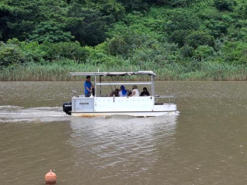 Vista de un río cerca de este apartamento