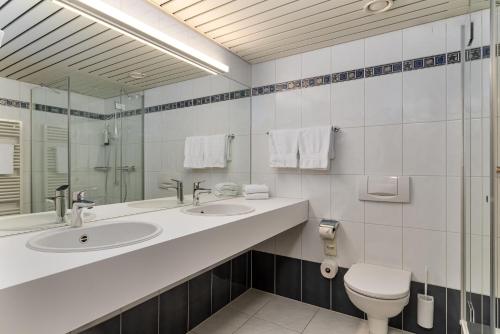 Koupelna v ubytování flexymotel Buchs