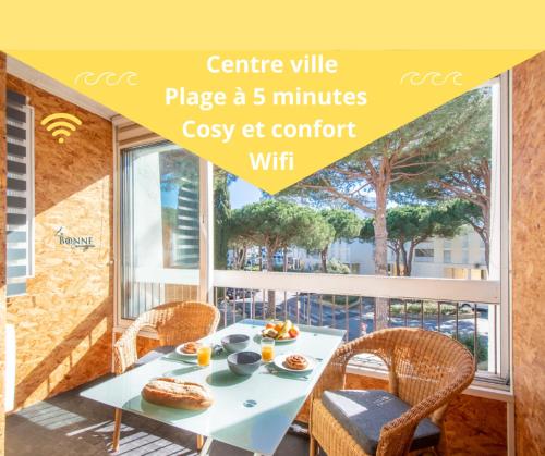 Studio Le Goéland / cosy / lumineux / plage à 2 minutes