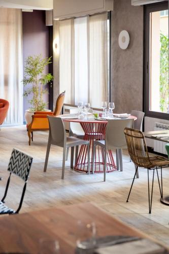 Un lugar para sentarse en Hotel Bristol