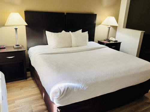 Ένα ή περισσότερα κρεβάτια σε δωμάτιο στο Econo Lodge Inn & Suites Monroe