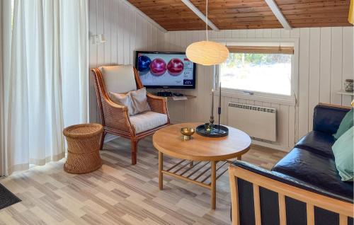 Χώρος καθιστικού στο Holiday Home Plutovej