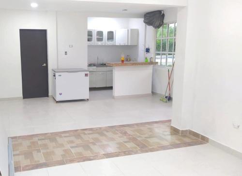 Kuchyň nebo kuchyňský kout v ubytování Casa Campestre Rancho 75 Eco Park