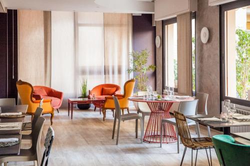 Un lugar para sentarse en Hotel Bristol