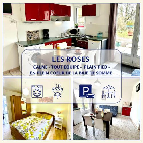 Gîte Les Roses - Plain-pied - Calme - WIFI Gratuit
