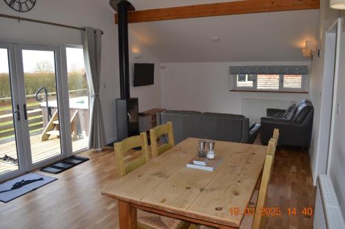 Un lugar para sentarse en Fields End Lodges