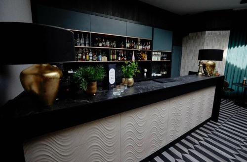 El lounge o bar de Hotel Kristoff