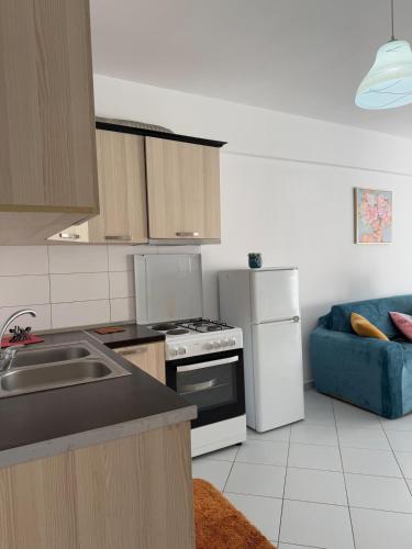Kuhinja ili čajna kuhinja u objektu Seaside apartment