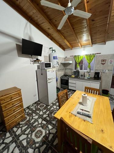 Dapur atau dapur kecil di Complejo La Bonita