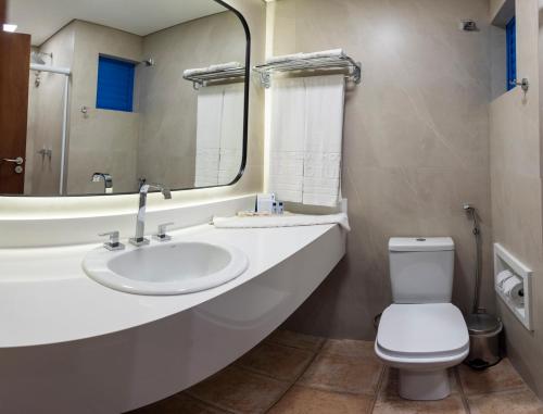Ένα μπάνιο στο Praia Hotel Imbituba