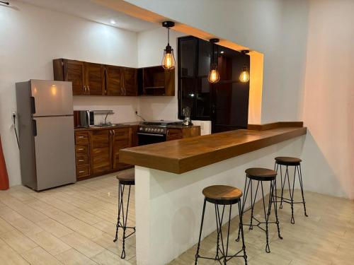 Η κουζίνα ή μικρή κουζίνα στο Casa Peña