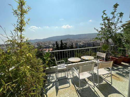 AthensView Bird's Eye Penthouse with Acropolis view -ONE BEDROOM FLAT
