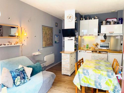 Le Navarre, charmant T2 familial bien équipé en rdc , en centre-ville Cauterets