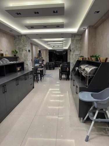 Ruang duduk di Çam Suites