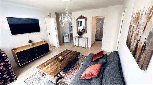 Cosy appartement 3 chambres & parking privé