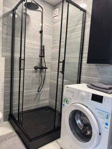 Koupelna v ubytování Apartament Rodzinny