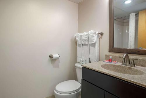 Koupelna v ubytování Econo Lodge Inn & Suites Rehoboth Beach