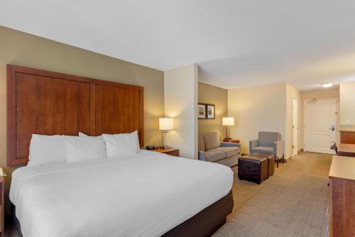 Postel nebo postele na pokoji v ubytování Comfort Inn & Suites Dover near Speedway