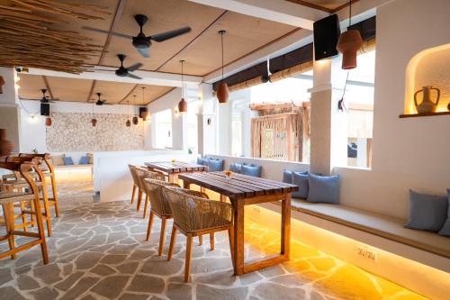 Ruang duduk di Mad Monkey Uluwatu