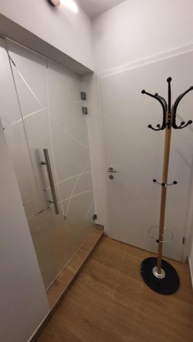 Koupelna v ubytování Apartma Leila