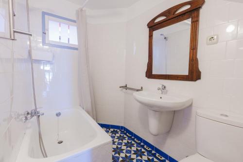 Et badeværelse på The Old Fisherman´s House