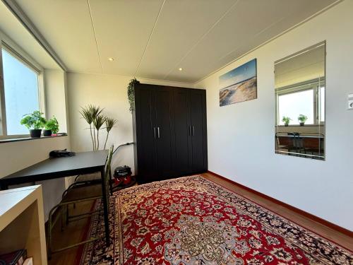 Ένα ή περισσότερα κρεβάτια σε δωμάτιο στο Holiday Home Vijfhuizen 2pers