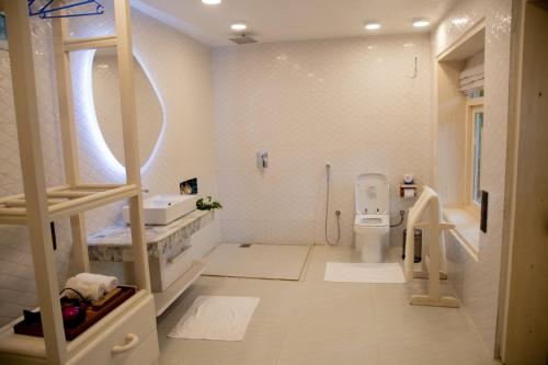 Koupelna v ubytování Mermaid Eco Resort