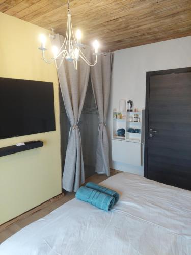 Cama o camas de una habitación en Le châtelain de Bouillon