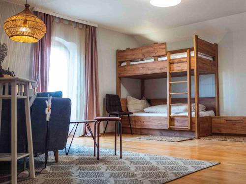Postel nebo postele na pokoji v ubytování Hotel-Gasthof Am Riedl