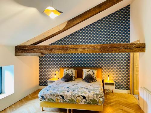 Grande chambre privée au Domaine Laroze